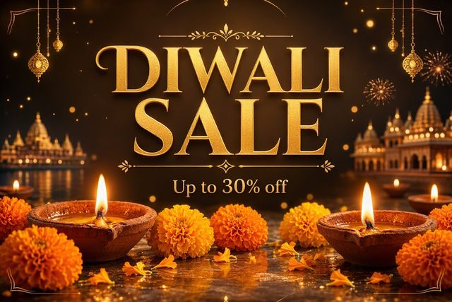 Images sample: Diwali sale poster