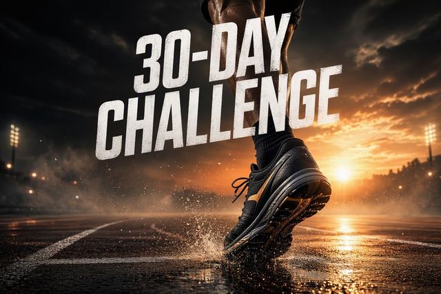 Images sample: Fitness challenge